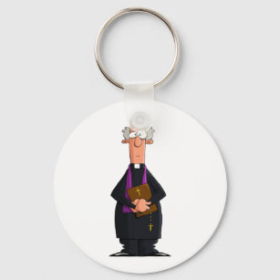 Catholic Priest Key Ring