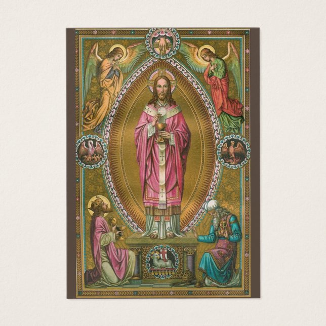 CATHOLIC PRIEST ORDINATION  ANNIVERSARY HOLY CARDS (Front)