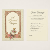Catholic Priest Spiritual Bouquet Holy Cards