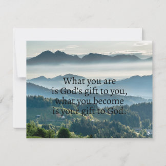 Catholic Quote Card