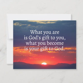 Catholic Quote Card
