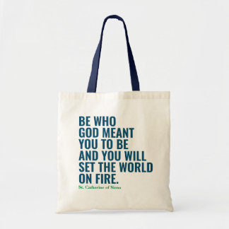 Catholic Quote Tote Bag | Christian Gift Idea