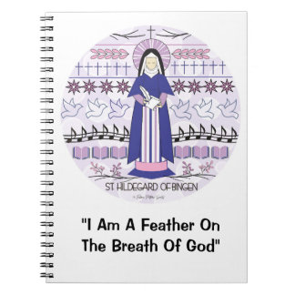 Catholic Saint Notebook: St. Hildegard Bingen Notebook