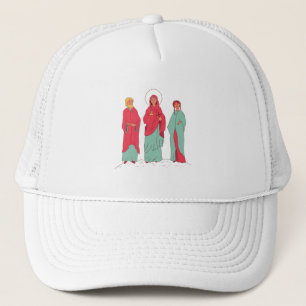 Catholic saints trucker hat