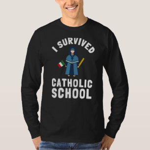 Catholic School Nun Church Mass And Christian Teac T-Shirt
