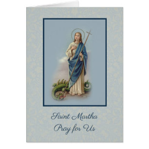 Catholic St. Martha Traditional Prayer