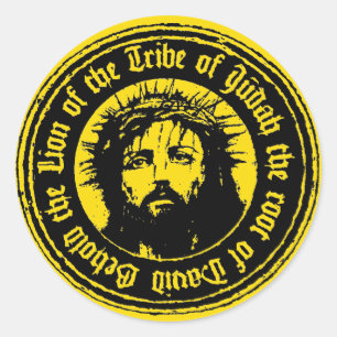 Catholic Sticker Jesus Christ Lion of Judah