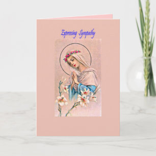 Catholic sympathy card