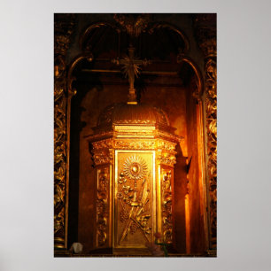 Catholic tabernacle poster