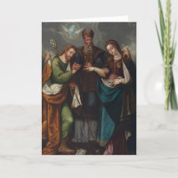 Catholic Traditional Matrimony Wedding Greeting