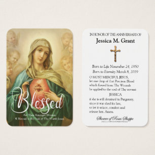 Catholic Virgin Mary Anniversary Death Loved One