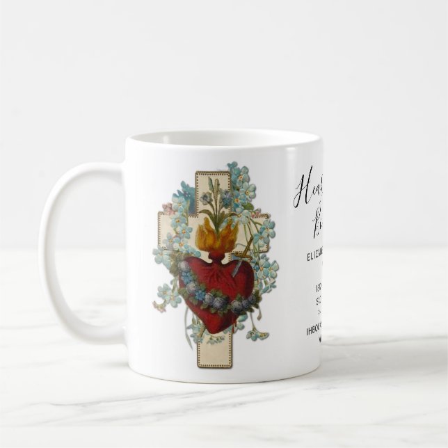 Catholic Virgin Mary Religious Christian Business  Coffee Mug (Left)