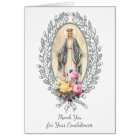 Catholic Virgin Mary Thank You  Funeral Prayer