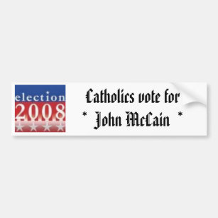 Catholic Vote1 Bumper Sticker