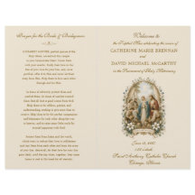 Catholic Wedding at Cana Nuptial Mass Program