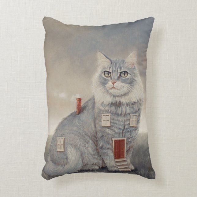 Cathouse Decorative Cushion (Front(Vertical))