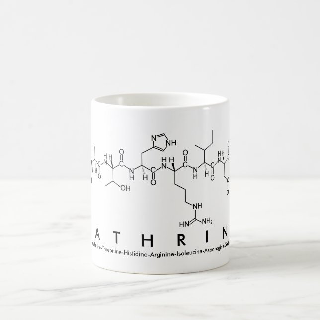 Cathrine peptide name mug (Center)