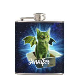 Cathulhu                                           hip flask