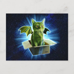 Cathulhu                                           postcard
