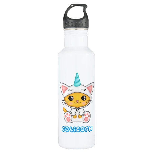 Caticorn 710 Ml Water Bottle (Front)