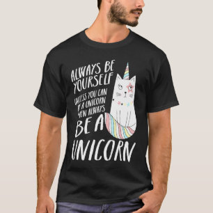Caticorn Cat Unicorn Girls Women Kittycorn T-Shirt