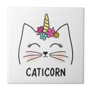 Caticorn Ceramic Tile