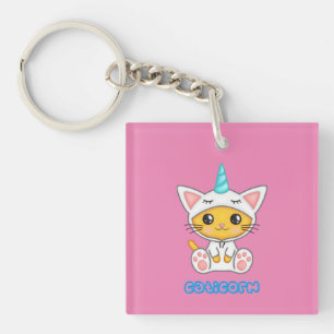 Caticorn Key Ring