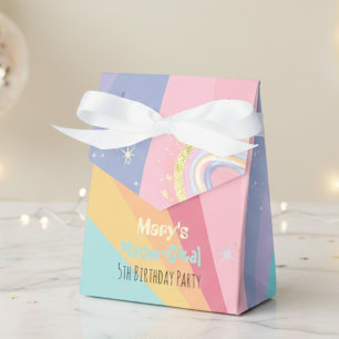 Caticorn Meow-Gical Birthday Gift Favour Box