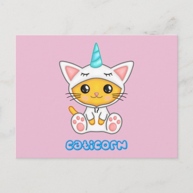 Caticorn Postcard (Front)
