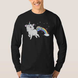 Caticorn Rainbow Unicorn Cat Magical Kitty Legenda T-Shirt