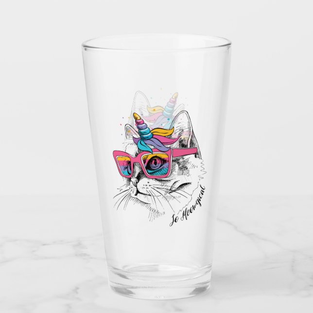 Caticorn | So Meowgical Glass (Front)