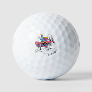 Caticorn So Meowgical Golf Balls
