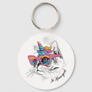 Caticorn So Meowgical Key Ring