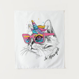 Caticorn   So Meowgical Tapestry