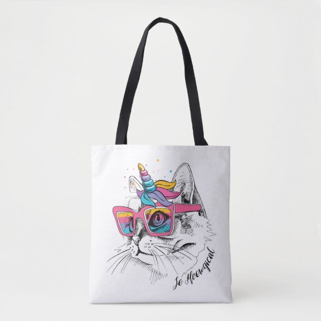 Caticorn | So Meowgical Tote Bag (Front)