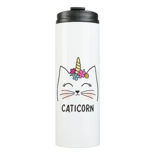 Caticorn Thermal Tumbler (Front)