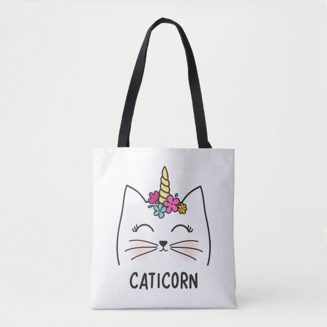 Caticorn Tote Bag (Front)