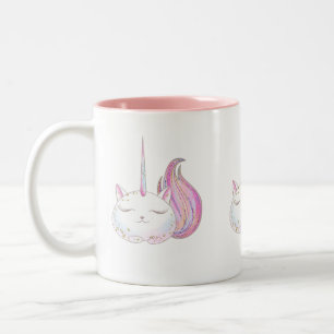 Caticorn Two-Tone Coffee Mug