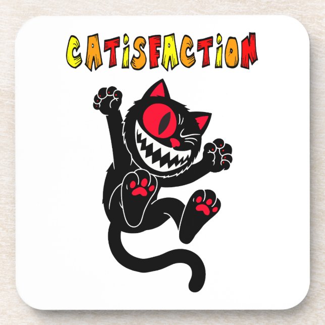 catisfaction coaster (Front)