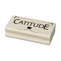 catitude art stamp