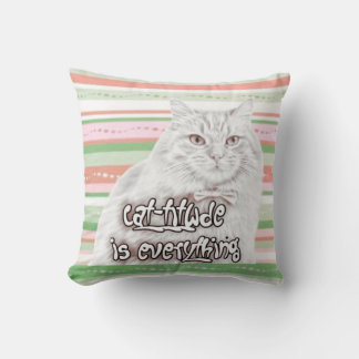 Catitude is everything — wear your confidence like cushion
