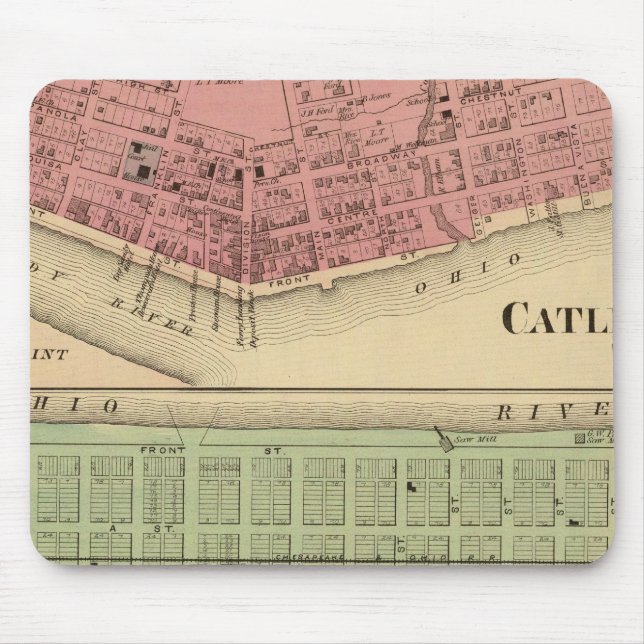 Catlettsburg, West Virginia Mouse Pad (Front)