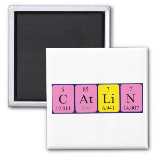 Catlin periodic table name magnet