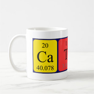 Catlin periodic table name mug