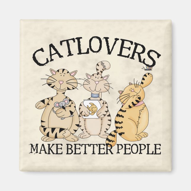 Catlovers Magnet (Front)