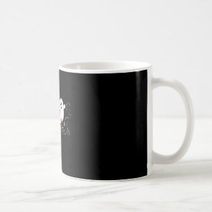 Catloween funny black cat ghost pumpkin halloween coffee mug