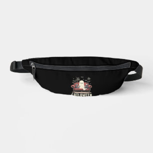 Catloween Ghost Halloween Bum Bags