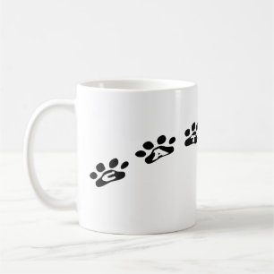 Catman Black Paws Coffee Mug
