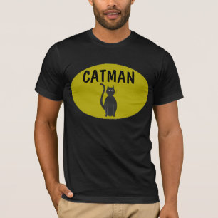 CATMAN, Cat Dad T-shirts Tees