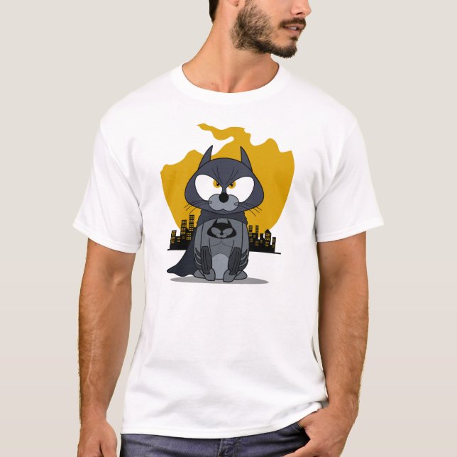 CatMan the real Hero T-Shirt (Front)